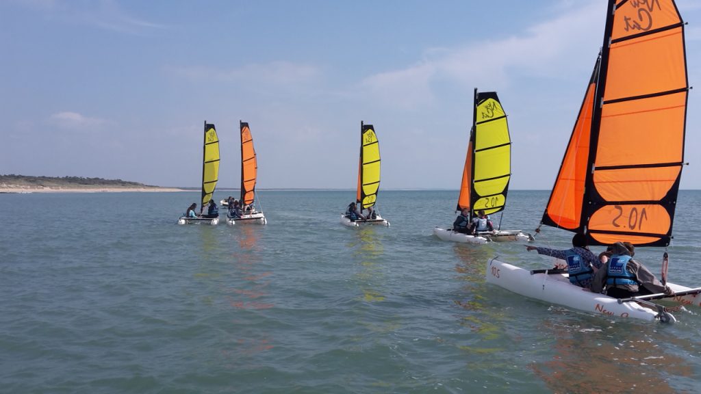 cours catamaran au wind Oleron club